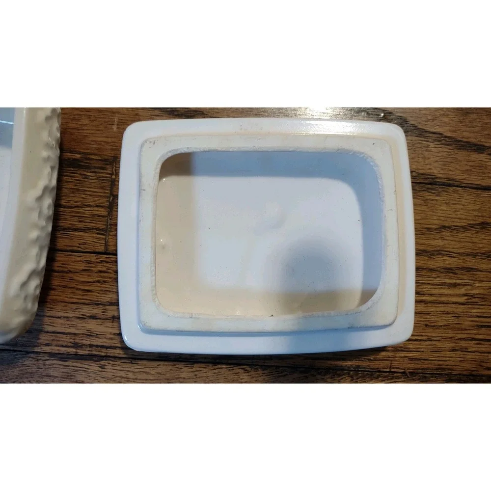 Vintage Porcelain Vanity Trinket Box – Victorian Boudoir Style – Made in Japan